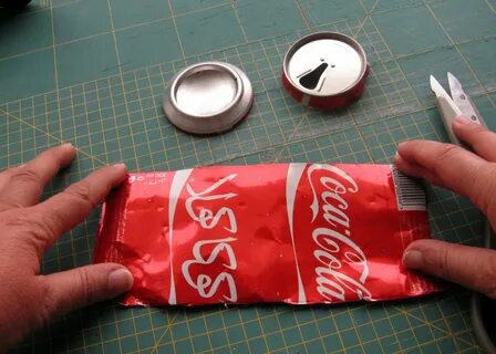 Что сделать из банки кока колы