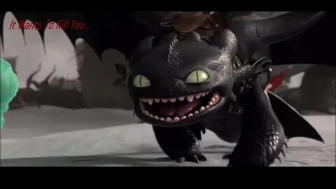 Toothless dragon dancing
