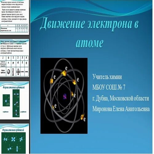 Рассмотрим два случая движения электрона