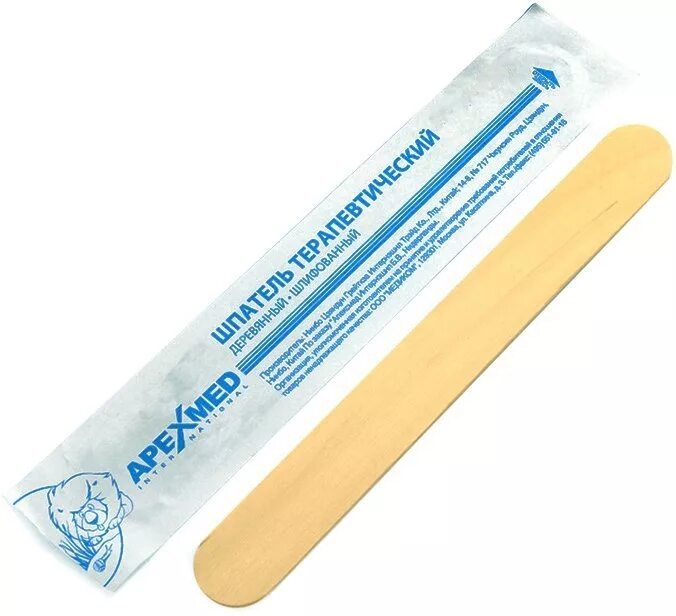 шпатель для языка металлический прямой 180х12мм ор-7-300. стерильный деревянный шпатель упаковка. мединструмент палочка виноградова. палочка врача. шпатель деревянный.