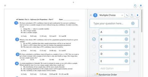 Response answer