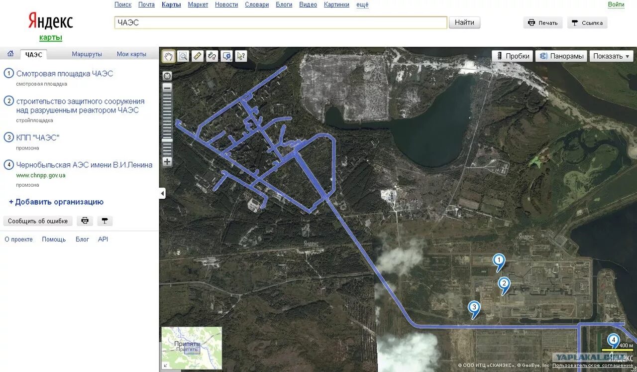 Припять карта панорама. Карта Чернобыля и Припяти.