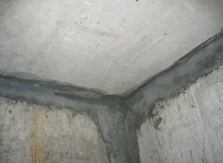 Швы на бетонном потолке