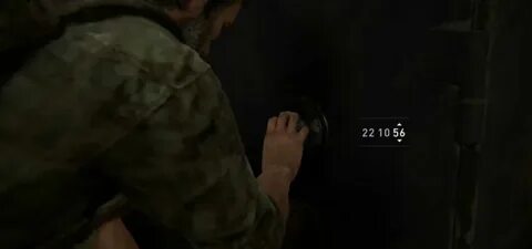 The last of us код от сейфа