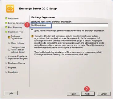 Exchange 2010