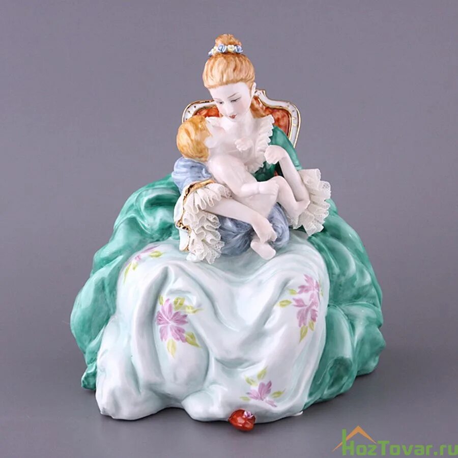 сергиевская леди. статуэтка дама 30 см. даст фигурки. статуэтки из полистоуна дамы. женщина с собакой фигурка.