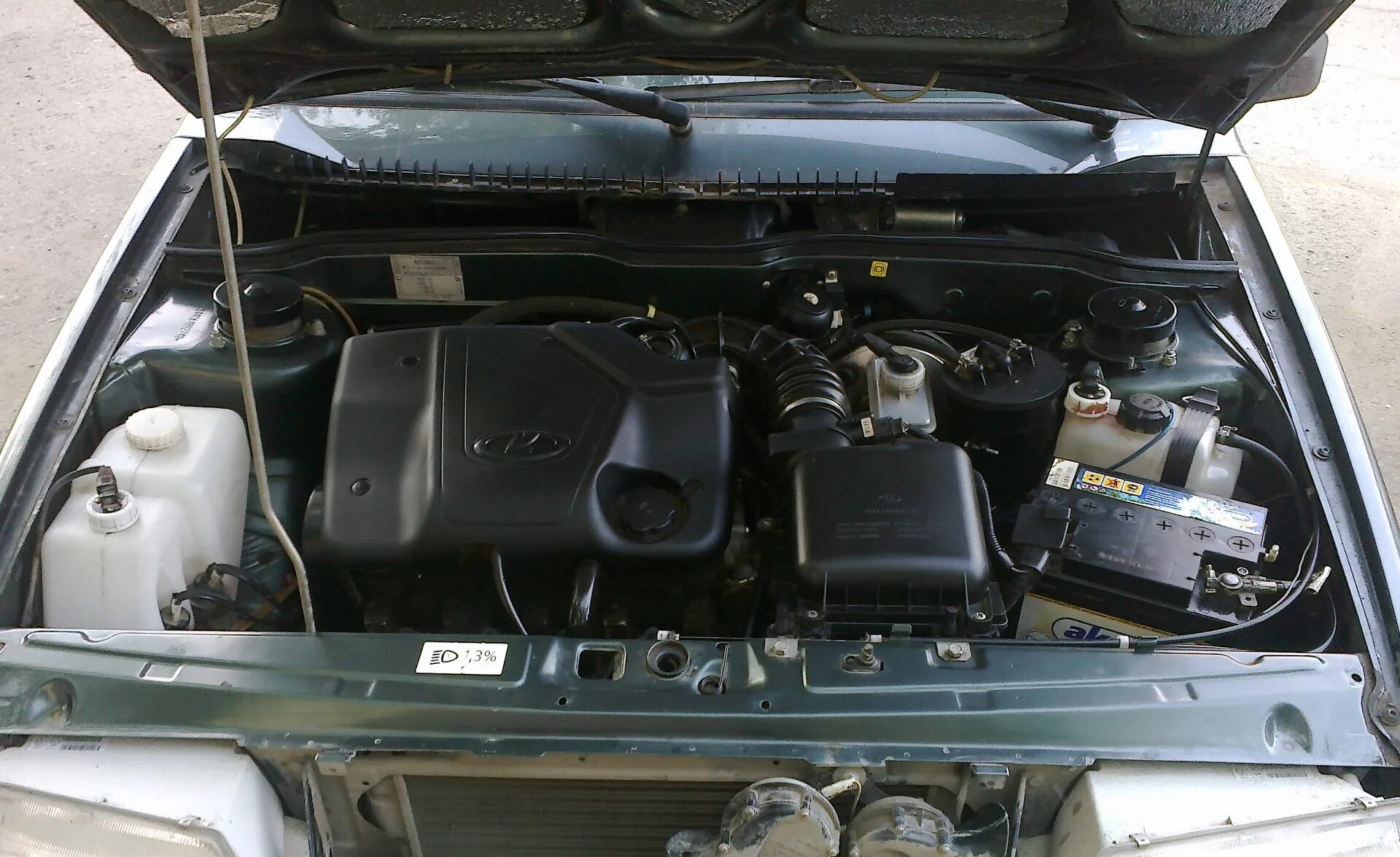 Порядок под капотом. Первый раз за последние 2 года. - Lada 2114, 1,5 л, 2005 го
