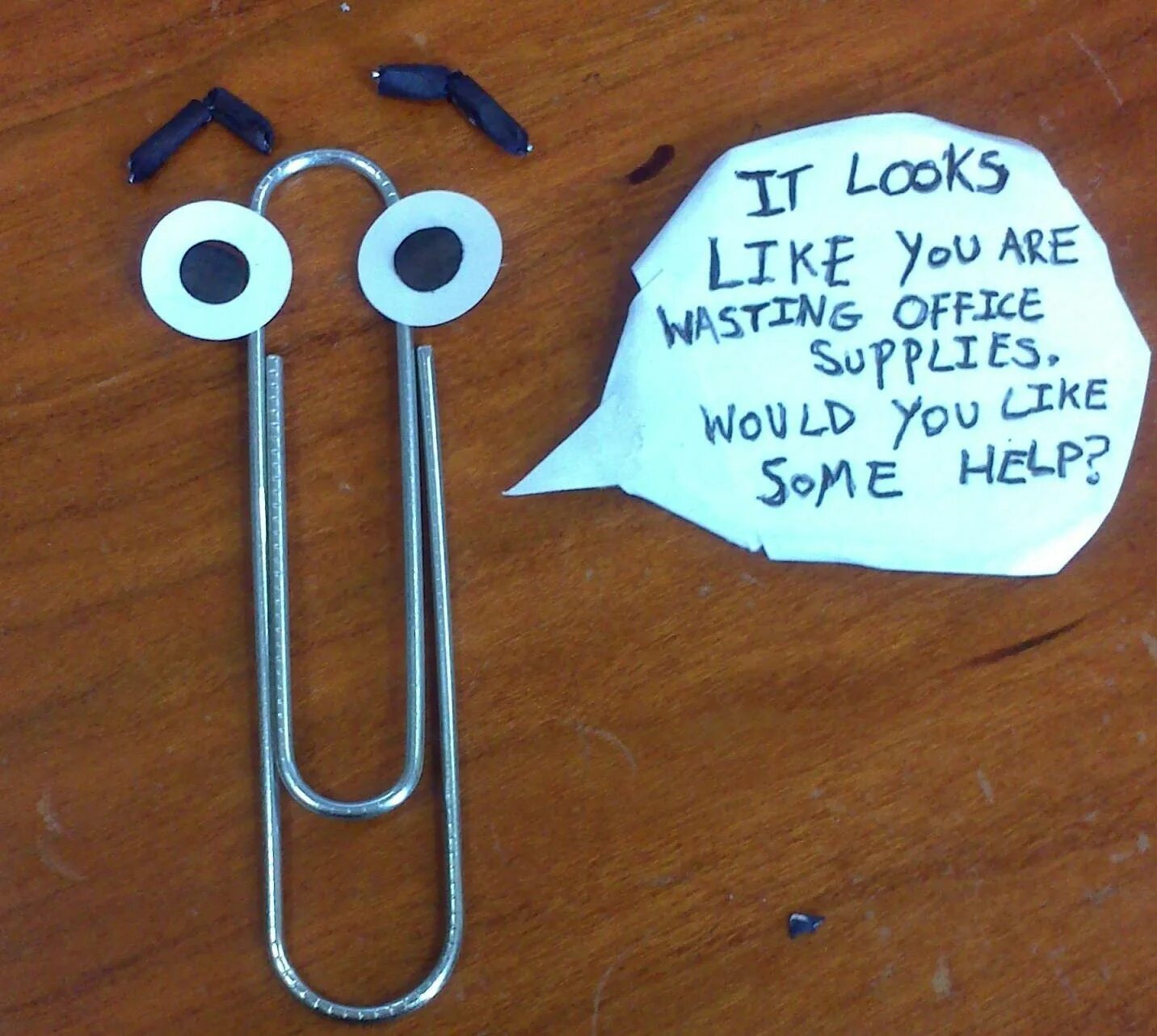 Looks like you could use some help