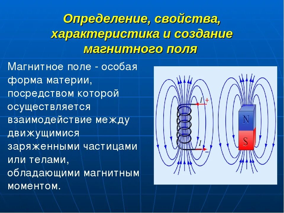 Магнитное поле. Электрическое и магнитное поле. Понятие магнитного поля. Магнитное поле определение.
