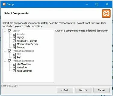 Select components