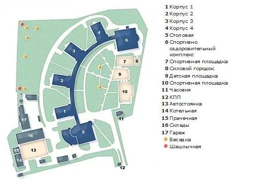 План санатория днепр гаспра