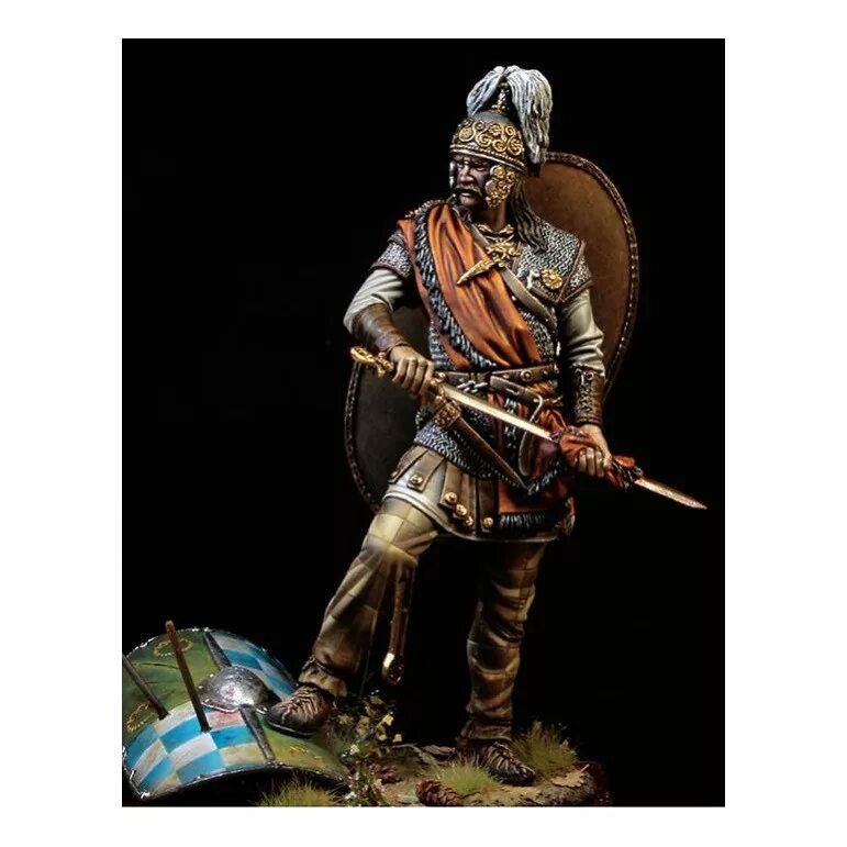 Warrior 75. Warrior 75. Индейцы хидатса. Durgin paint forge miniatures. Warrior 75.