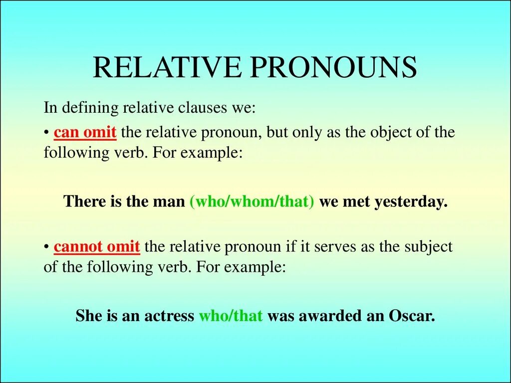 Relative pronouns. Relative pronouns правило. Relative pronouns omitted правило. Relative Clauses.