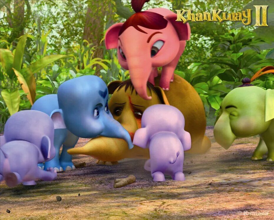король слон мультфильм 2009. король слон khan kluay. король слон джамбо. король слон 2 нганил. хан луай король слон.