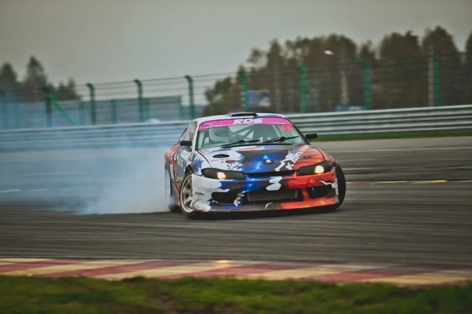 Nissan Silvia s15 EXEDY Racing Team. Дрифт корч x90. G25 дрифт корч..