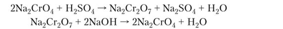 Реакция перехода хромата в дихромат. Переход хроматов в дихроматы и обратно. Переход из дихромата в хромат и обратно. Хромат в щелочной среде реакция. Дихромат калия и гидроксид натрия реакция