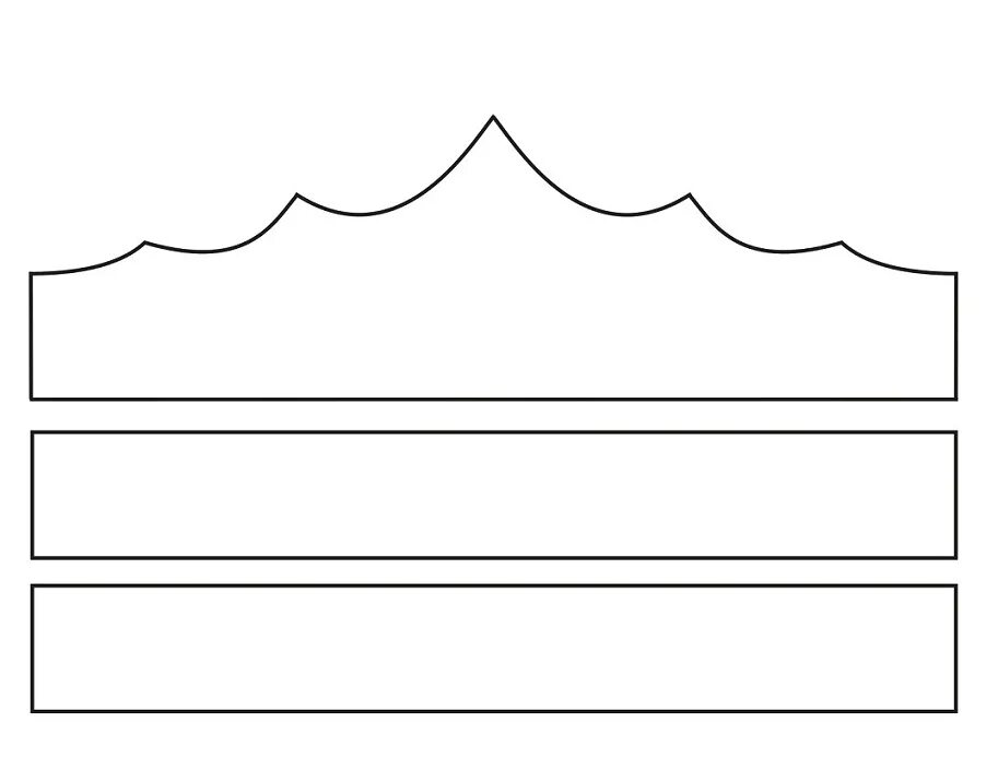 Выкройка бумажной короны. Выкройка короны из бумаги. Корона шаблон для печати. Корона трафарет для вырезания. Fun template шаблон как кут