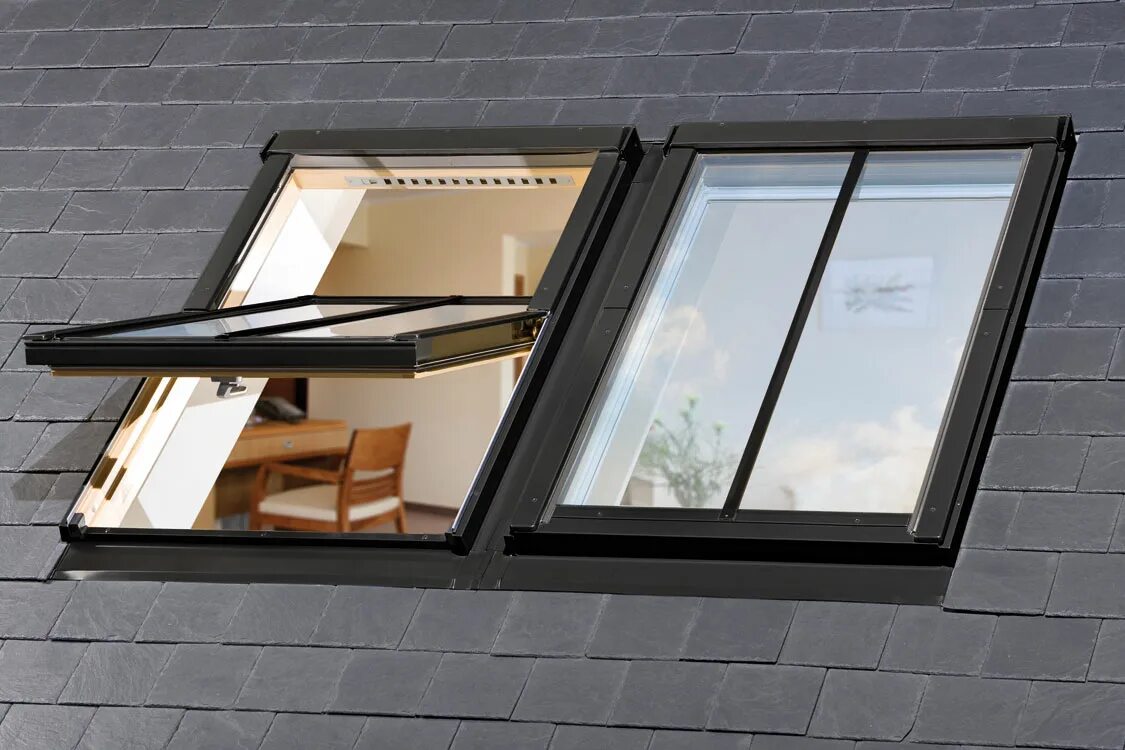 Факро fts v u2. Мансардный эркер velux. Мансардные карнизные окна fakro. Откосы велюкс. Мансардное окно факро.