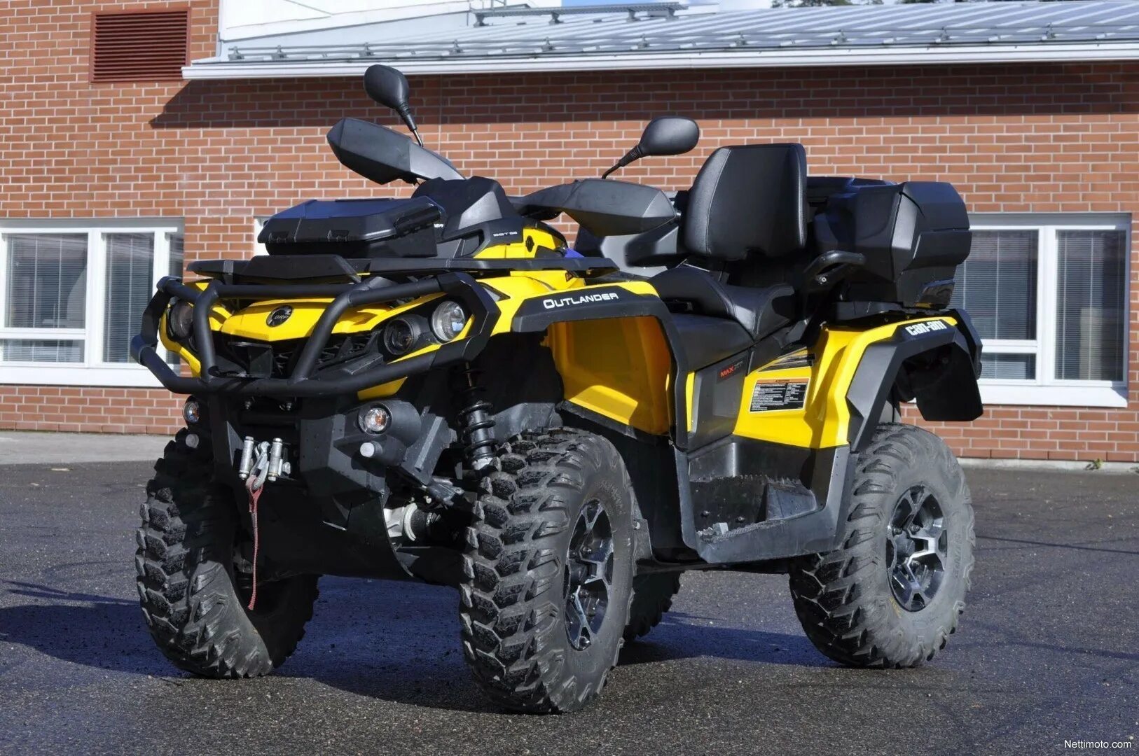 Can fm outlander max xt 650. Outlander 650 Max. Снегоболотоход, марка: can-am Outlander Max XT 650efi. Канадский квадроцикл BRP. Outlander Max XT 650 Т.