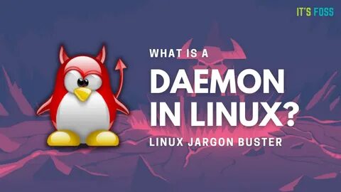 Unix daemons