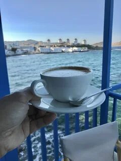 Утро вид на море