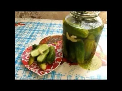 Кухня у любани огурцы