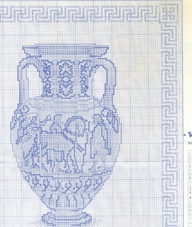 Вышивка крестом ваза. Вышивка крестиком ваза с цветами. Вышивка крестом розы. Ваза с цветами вышивка крестом. Вышивка крестом кувшины.