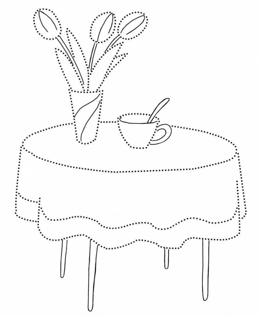 Coloring are tables