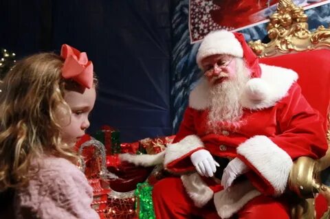 Santa visits