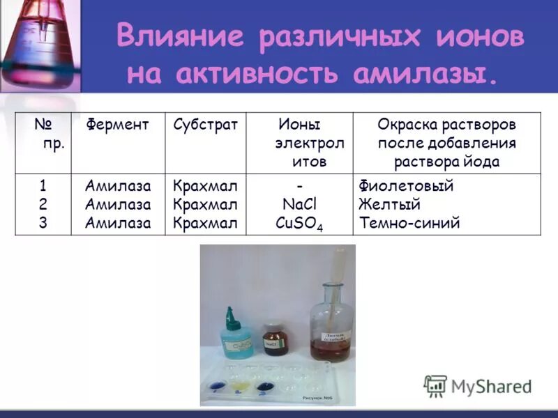 Исследование влияния различных условий. Влияние ph среды на активность амилазы слюны. Объект и предмет изучения биохимии. Влияние рн среды на активность амилазы слюны. Исследование влияния различных условий.