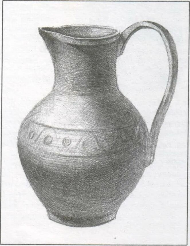 графин карандашом