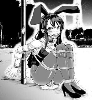 Slideshow anime bunny bondage.