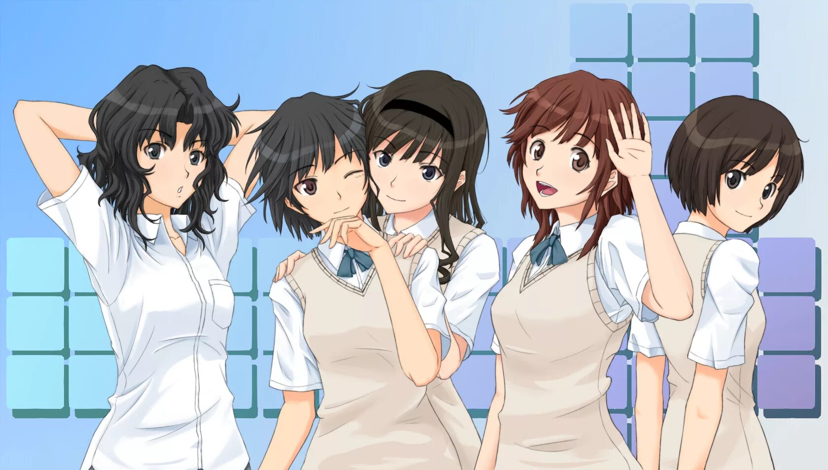 Амагами SS. Нежный укус / Amagami SS.