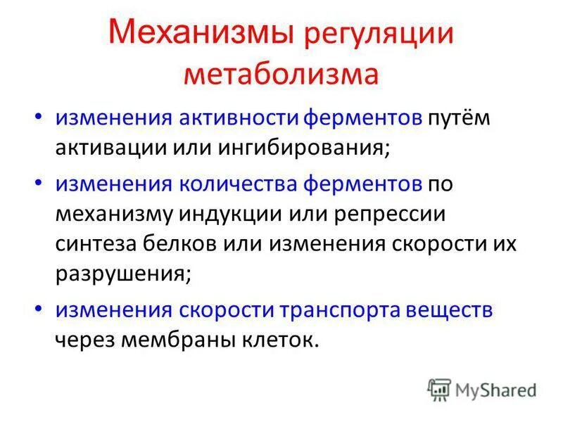 Что значит метаболические изменения. Механизмы регуляции активности ферментов. Регуляция изменения активности ферментов. Механизмы регуляции обмена веществ.