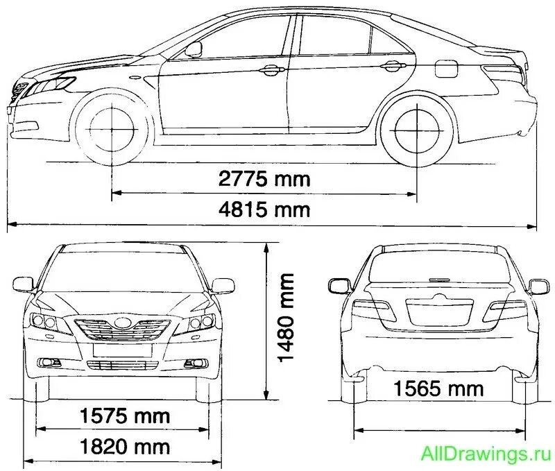 Камри габариты кузова. Toyota Camry 40 габариты. Габариты Toyota Camry 40 кузов. Габариты Тойота Камри 40 кузов. Тойота Камри 40 Габаритные Размеры.