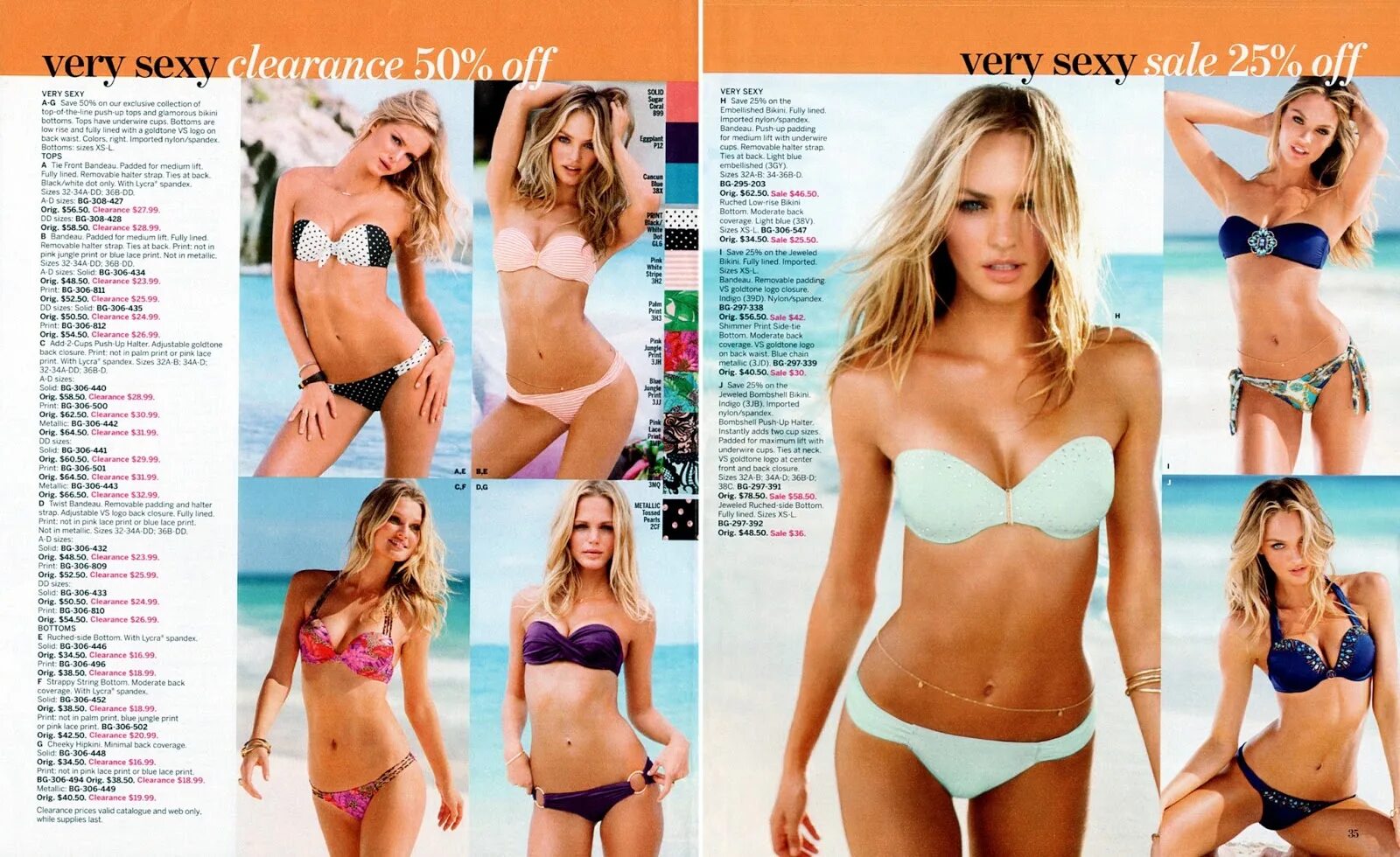 Victoria`s Secret package. Victoria Secret 2012 catalog.