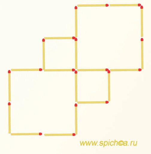 Сетка из спичек задача
