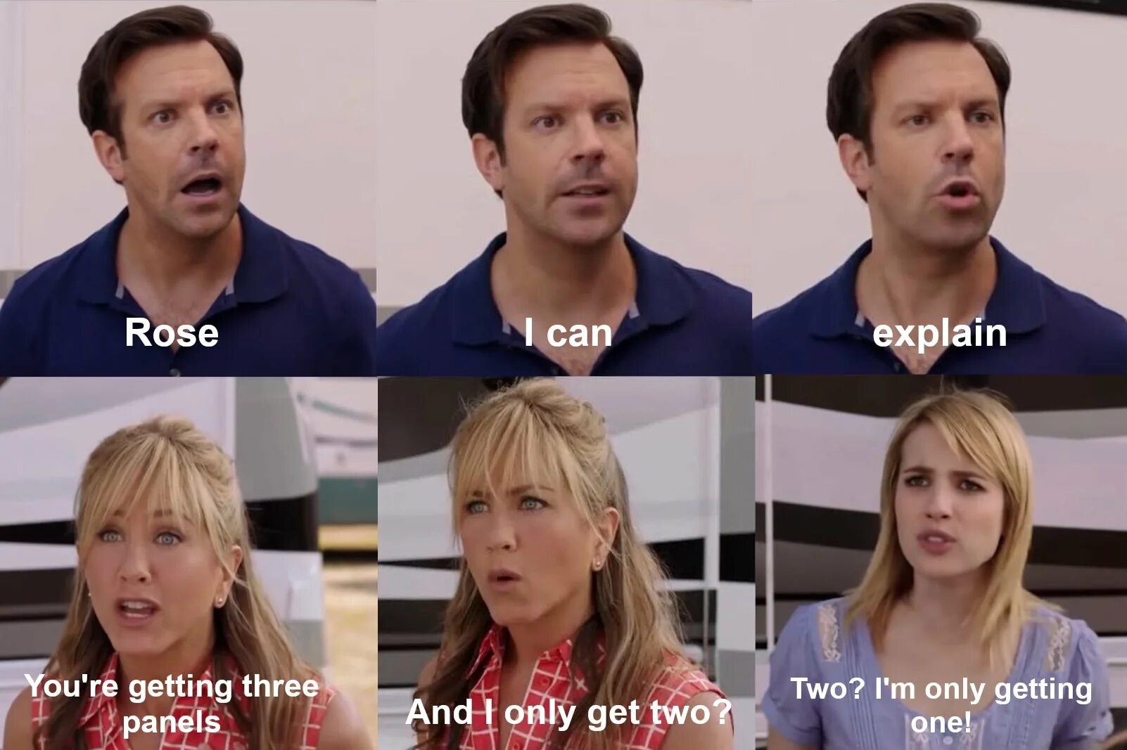 You explain the reason