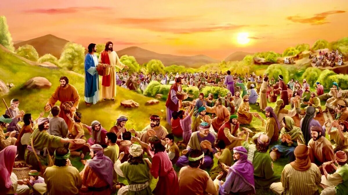 Magali villeneuve art властелин колец. Насыщение пятью хлебами пяти тысяч человек. Чудесный народ. Насыщение 5000 человек 5 хлебами. Чудесный народ.