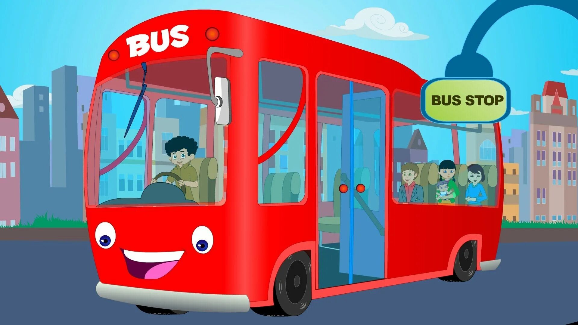Go the bus stop