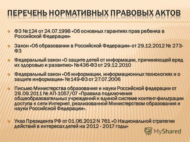 Постановление рф 124. Федеральный закон 124. Перечень нормативных актов. Список нормативно правовых актов. Нормативно-правовые акты РФ список.