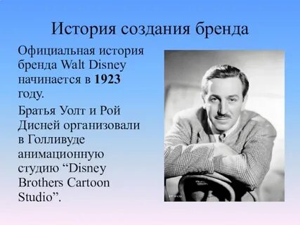 История создания бренда