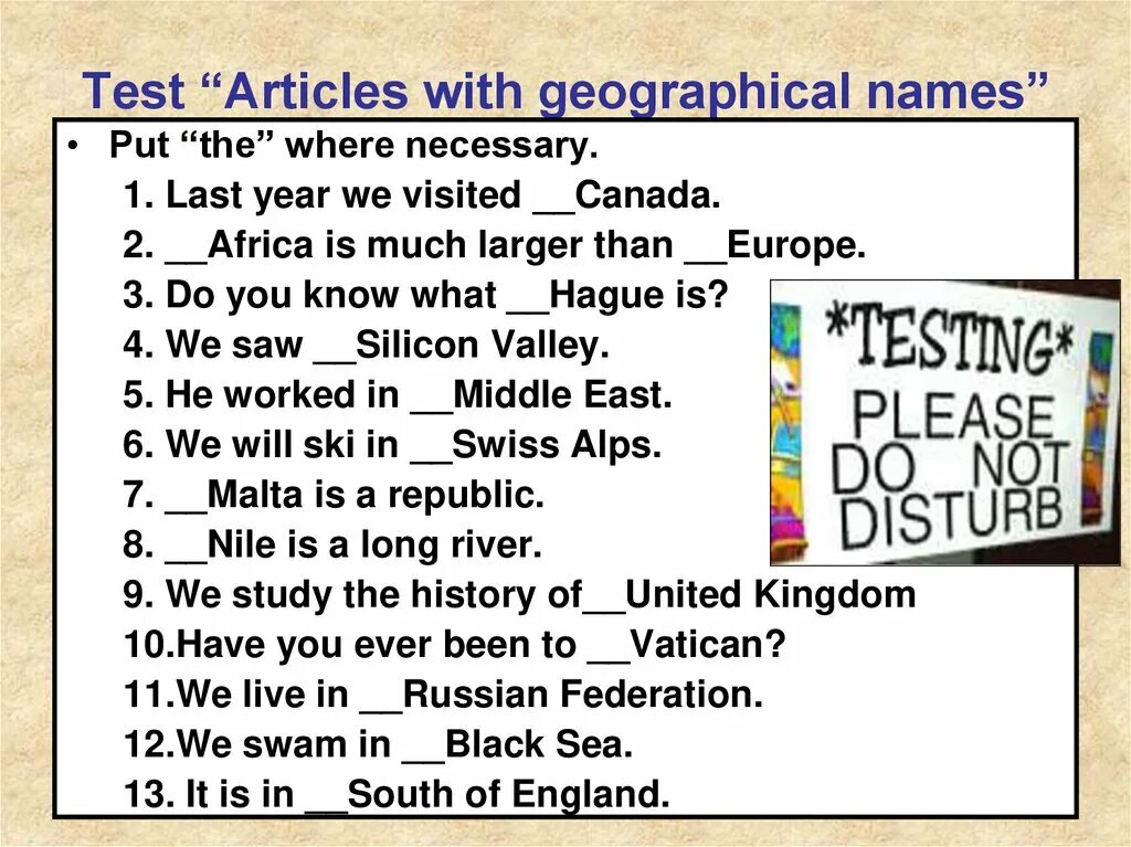 Английское имя тест. Articles with geographical names. Articles with geographical names таблица. Articles with geographical names 5 класс упражнения. Definite article with geographical names.