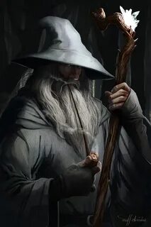 Старик серый