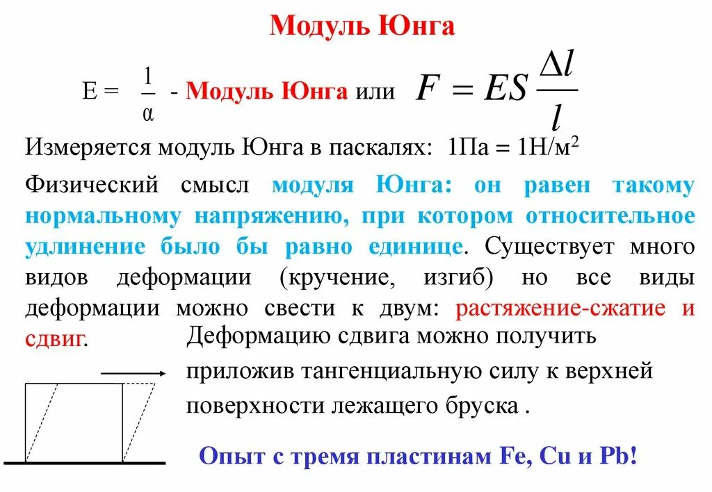 Почему модуль юнга выражается столь большим числом. Модуль юнга измеряется в. модуль упругости юнга формула. модуль упругости юнга единицы измерения. модуль юнга определяется выражением.
