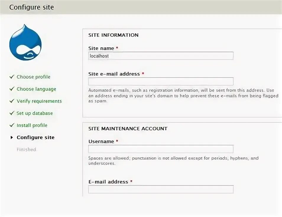 Drupal 7. Конфигурация php. Аналог Drupal. Cms Drupal. Name site ru