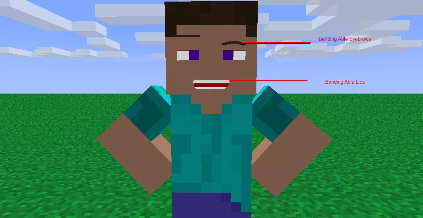 Мод steve model
