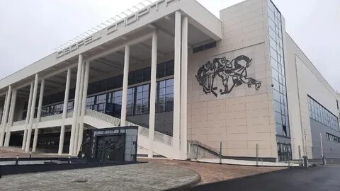Выставка во дворце спорта