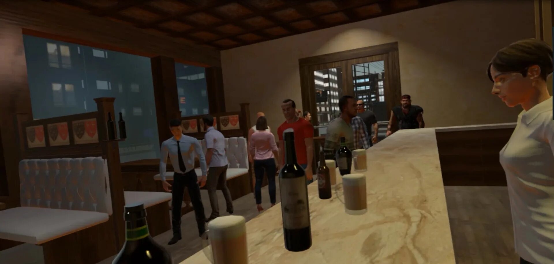 Drunken bar fight. Playstation bar fight. Дринкинг бар файт. Игры про барина. Хоррор игра про доставщика пиццы.