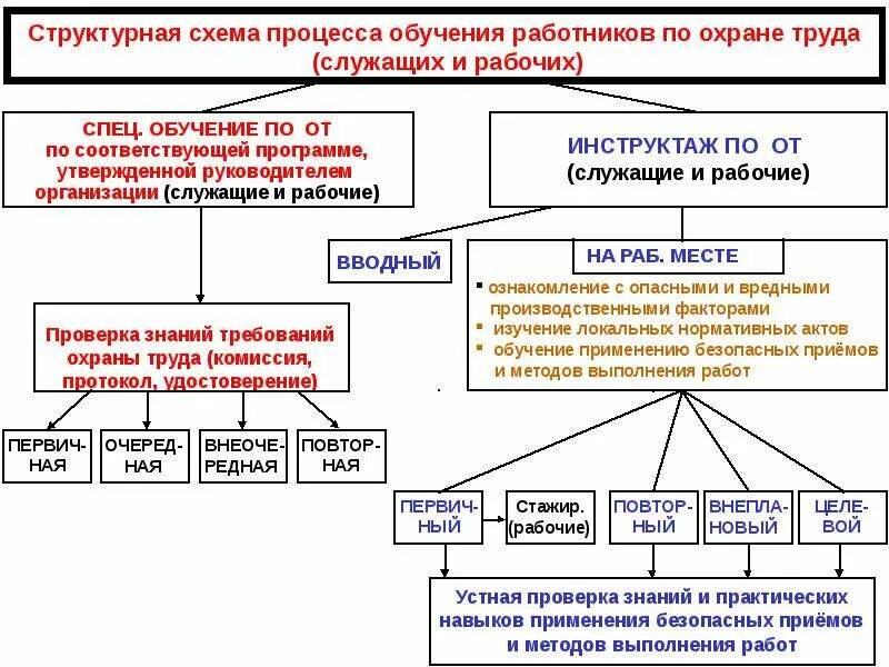Кто осуществляет обучение работников в организации. Схема процесса обучения работников по охране труда. алгоритм охраны труда в организации. структурная схема обучение по охране труда в организации. структурная схема процесса обучения работников по охране труда.